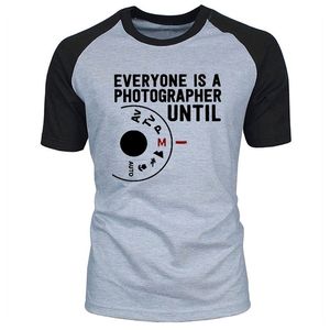 I Shoot People Camera Art Love Pography T Shirt Summer raglan Short Sleeve Novelty Funny T-Shirt Cotton Men Tees 210716