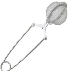 Utensili da cucina Accessori Strumenti Infusore per tè 304 Sfera in acciaio inossidabile Filtro a maglie Caffè Erbe Spezie Filtro Diffusore Maniglia Sfera Boutique 33