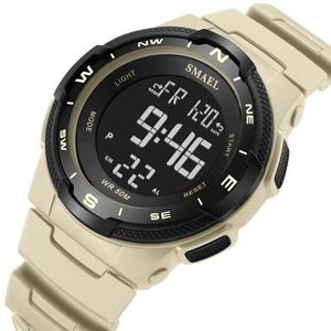 Цифровые часы спортивные водонепроницаемые спортивные часы Smael
