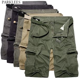 Loose Men Casual Tactical Shorts Brand Summer Mens Cargo Shorts Pants Outdoor Jogger Daily Summer Shorts Pants for Men 210524