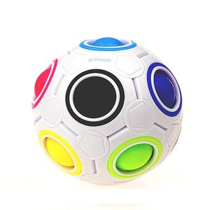 Fidget Oyuncaklar Stres Rahatlatıcı Gökkuşağı Sihirli Topu Plastik Bulmaca Juguetes Çocuklar için Sıkmak Zabawki Antysresowe