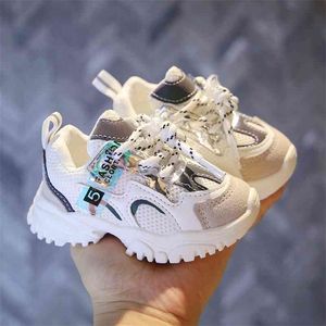 Capsella Kids Sneaker 1-3 년 아기 첫 번째 워커 부드러운 비 슬립 유아 스포츠 신발 아기 통기성 신발 소녀 소년 유아 신발 210326