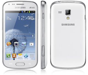 Großhandel Renovierte Original Samsung S Trend GT-S7568 3G Single Sim 4,0 Zoll 768M RAM 4GB ROM 3MP Kamera S7568 Mobiltelefon 20pcs DHL