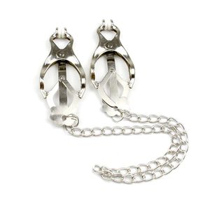 Stainless Steel Nipple Clamps Bondage Games Accessories Sex Toys For Couples Women