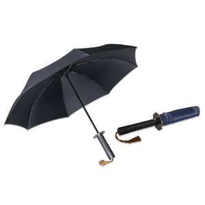 Criativo guerreiro guarda-chuva homens três vezes aberto automaticamente obrável guarda-chuvas de chuva homens masculino legal guarda-chuva