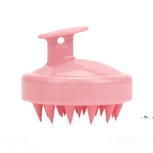 Красивый и практичный мягкий силиконовый шампунь кисти массажный шампунь щетка для очистки кожельп домашняя ванна гребня парикмахерская инструмент RRF8355