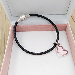 925 Gümüş Anne Takı Yapımı Kiti Aşk Kalp DIY Charms Pandora Erkekler Bilezikler Kadınlar Için Bilezikler Altın Yıldönümü Hediyeler Karısı Çift Zincir Boncuk Katmanlı Kolye Bileklik Kolye