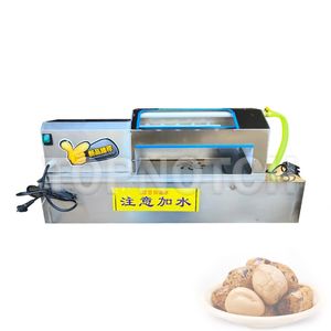 Kommersiell Shelling Machine Duck Egg Sheller 1500 / h Automatisk Peeling Maker