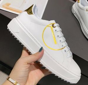 2021 Spring and Autumn leisure luxury design white women's girl shoes running classic color bottom printing letters flat sneakers outdoor sports with box
