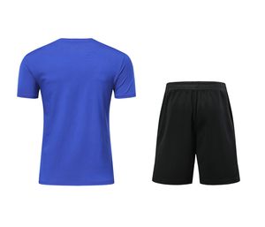 Likang014 Soccer Jerseys Svart Vuxen T-shirt Anpassad service Andas anpassade personliga tjänster Skolteam Alla klubbfotbollskjortor