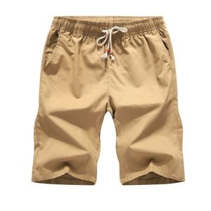Färgrik bomull linne sommar shorts män strand shorts mens khaki hem shorts casual vit sweatshorts 5xl försäljning 210720