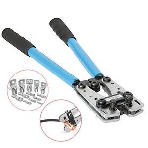 Jewii Sıkma Pense 6-50mm AWG 22-10 Tüp Terminali Crimper Hex Kıvrım Aracı Multitool Pil Kablosu Pabucu Kablo El Aletleri 211110