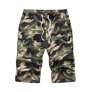 5xl 6XL Letnie Szorty Camo Mężczyźni Wojskowy Cargo Camouflage Casual Beach Board Shorts Mężczyzna Running Short Spodnie Bermuda Masculina X0628