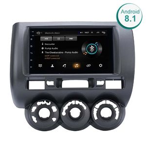 Bil DVD Multimedia Player 2din för 2002-2008 Honda Jazz (Manuell AC, RhD) Android WiFi GPS Navigation Radio stereo