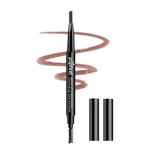 Uppgraderad Popfeel 5 Färger Dubbel Head Eyebrow Enhancer Pencil Långvarig Vattentät Make Up Tool