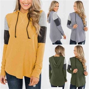 Wholesale awt for sale - Group buy New AWT top loose dign Hoodie Pullover long sve contrast sweater