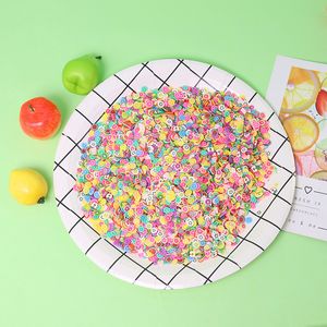 1000pcs/set Diameter 0.5cm Slime Additives Fruit Slices For Clay Nail Art Charm Filler Avocado DIY Accessories Supplies Decoration Toy 0766