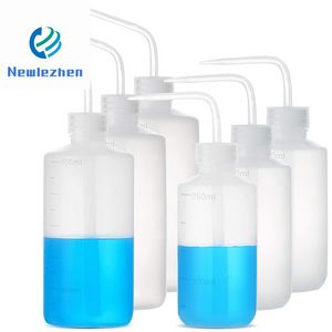 Lab Supplies 6PCS LDPE 250ml + 500ml Säkerhetsvaskflaska, plastpressflaska Varje storlek 3