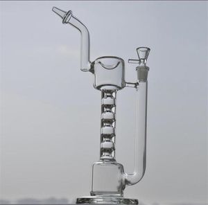 12 tums glas bong Dab Rig hookah med spline PERC och matchande tillbehör