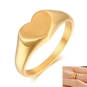 Aniversário da moda aniversário do aniversário anéis de anéis para mulheres moda cor ouro aço inoxidável anel de amor acessórios de jóias