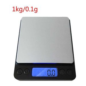 Digital köksskala Mini Pocket Rostfritt stål precision elektronisk balans 210615