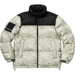 Mężczyźni zimowe parki duże grube ciepłe kurtki zimowe w dół płaszcz marki odzież Hip Hop Emese