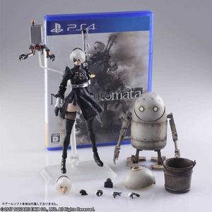 Nier Automata Yorha No. 2 Type B Figma 2BマシンライフフォームKaine nierアクションフィギュア人形モデル彫像figura d30 figura