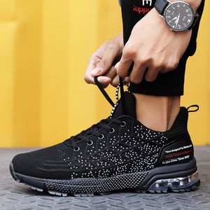 2021 Ankunft Top Qualität Sport Laufschuhe Männer Stricken Bequeme Atmungsaktive Outdoor Trainer Turnschuhe EUR 40-45 Y-8809