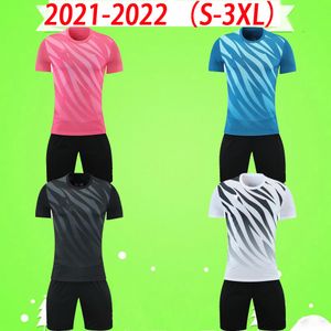 Wholesale training suit black for sale - Group buy Adult kit with shorts soccer jerseys mens sets suit football shirt child Tracksuits white black red blue S XL training wear thai quality boys kids