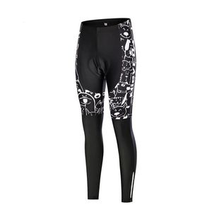 Rennhosen reflektierender Radsportfeder -Herbst 5d Gel Pad Cullotte Ciclismo Hombre Long Road Bmx Bike Feminina MTB Reithose