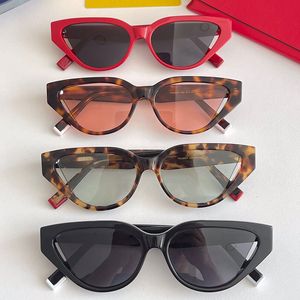 Senhoras Cat Eye Óculos de Sol Flo002v Moda Compras Completo Quadro Preto Lentes Cor-de-rosa Das Mulheres Partido Daily Férias UV Proteção Designer de alta qualidade com caixa