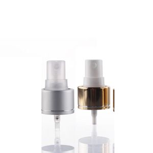 2021 20 24 410 Closure Non Spill Silver Gold Aluminum Collar Mist Spray Pump For Cosmetic Bottle Metal Perfume Pump Fine Sprayer