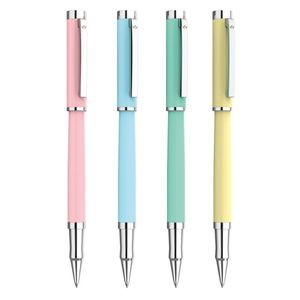 Gel pennor darb lyx kvalitet metall penna tung affärskontor student skriver lys listad gåva