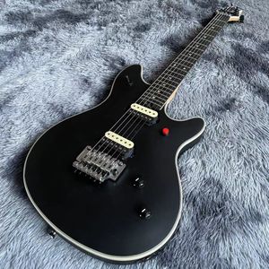 Özel W-Gang Elektro Gitar HH Pickups Siyah Donanım El Yapımı Aletler