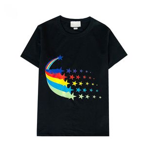 2021s Designer T shirt för Mens Lamm Tees Jordgubbar Mode Kläder Kortärmad Man Kvinnor Punk Skriv ut brev Sommar Skateboard Toppar Kärlek Casual Tee Bomull S XL