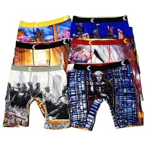 Promoção Boxers masculinos aleatórios Calças de banho estilos de cuecas Calções de praia calções de banho roupa interior desportiva hip hop calcinhas roupa de banho de secagem rápida mult com embalagem