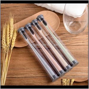 Wheat Straw Bamboo Charcoal Soft Bristled Adult Portable Oral Cleaning And Care Explosive Rc87S Toothbrush Kwwnz