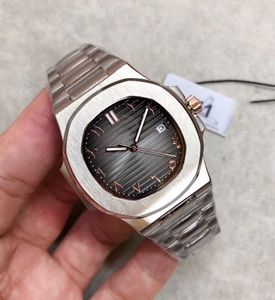 男性の種類のアンティーク腕時計PP アラビア数字ダイヤルグレーブルーブラックホワイトコーヒー40 mm自動機械324ラグジュアリーデザイン卸売卸売と小売