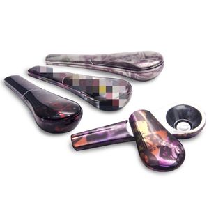 New metal smoke pipe multifunctional detachable ferromagnetic spoon pipes for tobacco dry herbs