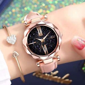 여성 시계 32mm 가죽 스트랩 라운드 캐주얼 손목 시계 방수 운동 쿼츠 시계 선물 Montre de Luxe