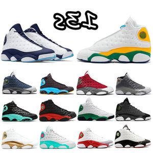 Jumpman 13s Dark Powder Blue Scarpe da pallacanestro da uomo Nuove sneakers Gold Glitter Altitude Starfish Flint Chicago Island Lucky Green Hyper Royal Scarpa sportiva da donna