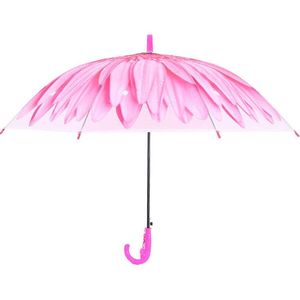 Transparente Regenschirmkinder großhandel-Regenschirme Kinderregenschirm Hersteller Custom Creative Cartoon Kinder transparent Mini Niedlichen Lang Griff Regenschirm
