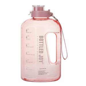 3.78l Bottled Joy Fitness Vattenkopp Stor kapacitets sportflaska med kokta drickshandiga koppar varor