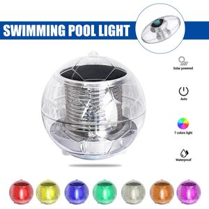 Solar Colorful Pool Atmosphere Light Courtyard Water Floating - Ellipse