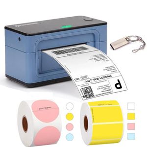 Wholesale paper express resale online - Printers Thermal Label Inch USB Barcode Sticker Printer mm Paper Printing Express Lable