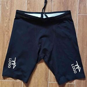 Pantaloncini sportivi da uomo in maglia maratona senza cuciture Pantaloncini sportivi da corsa veloci Tuta da pista e pantaloni centrali personalizzati 210629