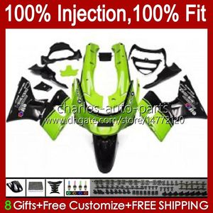 Kawasaki Ninja ZZR-400 ZZR-600 2001 2002 2003 2004 2005 2006 2007 84HC.69 녹색 가벼운 새로운 zzr600 zzr400 zzr 400 600 93 94 95 96 97 98 99 00 바디 키트