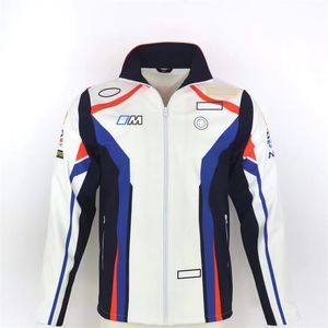 2022 new winter warm racing suit, off-road windproof and fall-resistant motorcycle sweater, men's and women's zipper jacket