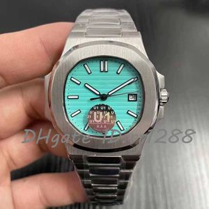 Mens Watch Automatic Mechanical Watches 40mm 170 Anniversary 1851-2021 Sapphire Luminous Watch Classic 5711 Transparent Back U1 Factory New Wristwatches