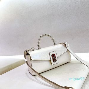 Крестное тело Женщины Crossbody Сумка PU Кожаные Дизайнерские Сумки Покупатель Кошелек Мода Винтаж Крокодил Узор Бисером Плечо